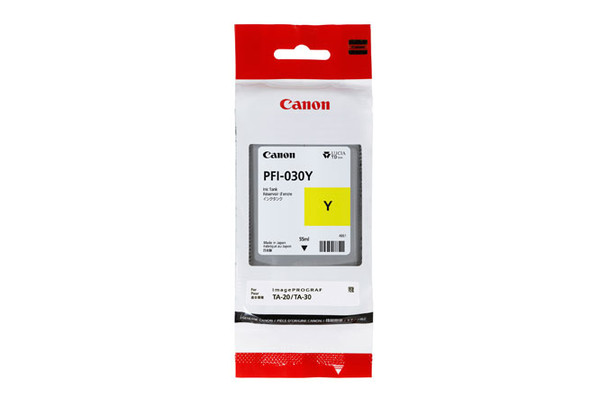 Canon PFI-030Y ink cartridge 1 pc(s) Original Yellow 013803313710 3492C001