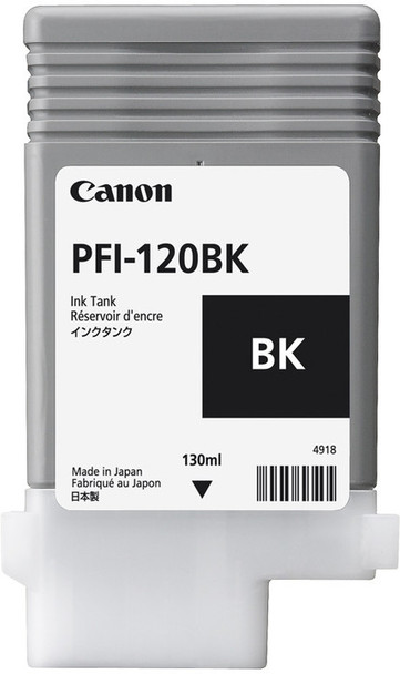 Canon PFI-120BK ink cartridge 1 pc(s) Original Black 013803302967 2885C001