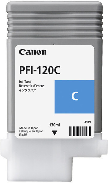 Canon PFI-120C ink cartridge 1 pc(s) Original Cyan 013803302981 2886C001