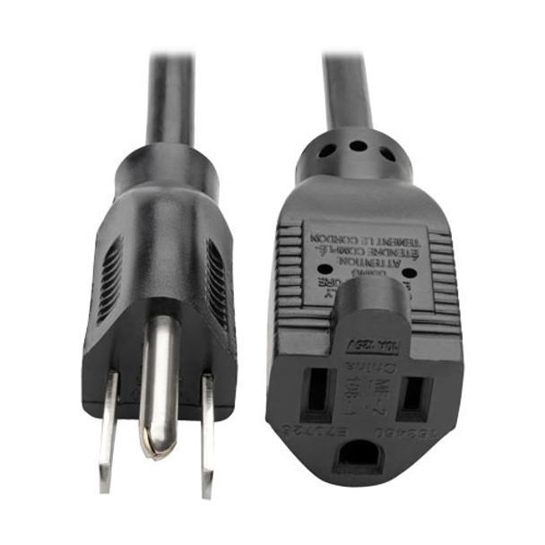Tripp Lite P022-006 Power Cable Black 1.8 M Nema 5-15P Nema 5-15R 037332205964 P022-006