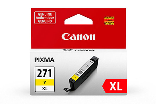 Canon Cli-271 Xl Ink Cartridge Original Yellow 013803254228 0339C001