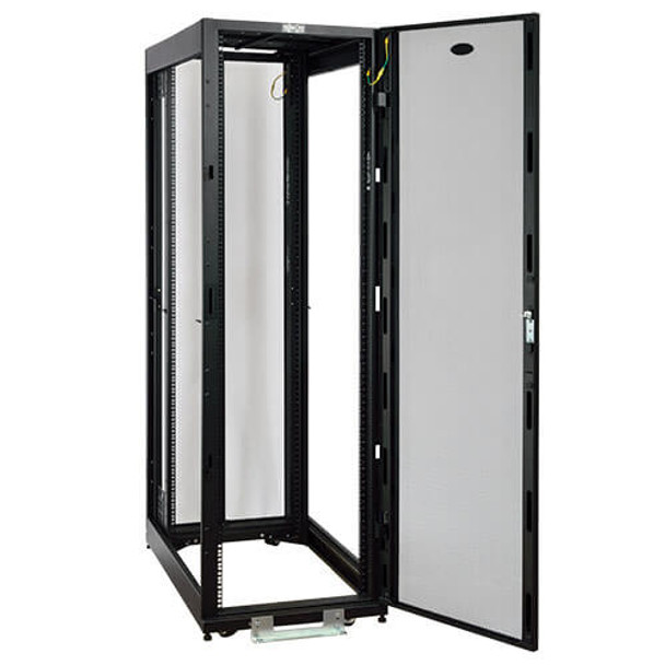 Tripp Lite 42U Rack Enclosure Server Cabinet 1088.6 Kgs Capacity With Doors & Side Panels 037332183736 Sr2400