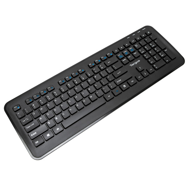 Targus Km610 Keyboard Rf Wireless Qwerty English Black 092636332372 Akm610Bt