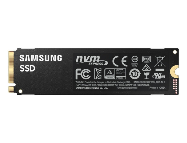 Samsung 980 Pro M.2 1000 Gb Pci Express 4.0 V-Nand Mlc Nvme 887276404288 Mz-V8P1T0B/Am