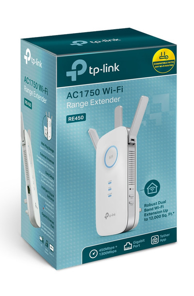 Tp-Link Ac1750 Wi-Fi Range Extender 845973092405 Re450