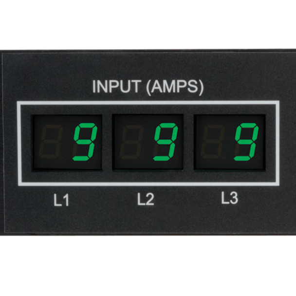 Tripp Lite PDU3MV6L2130 power distribution unit (PDU) 48 AC outlet(s) 0U Black 037332163875 PDU3MV6L2130