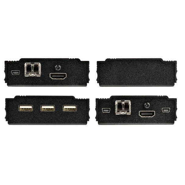 StarTech.com 4K HDMI KVM Extender over Fiber - HDMI Video & USB Remote KVM Switch/Console Extender - up to 984ft/300m (MultiMode) - 2x 10G MMF SFP+ modules - KVM Extension Kit (TX/RX) 065030887694 SV565FXHD4KU