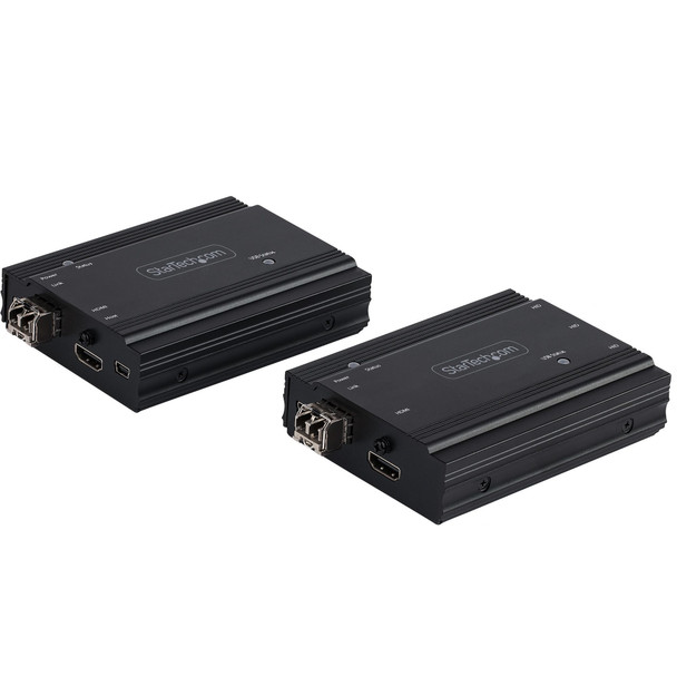 StarTech.com 4K HDMI KVM Extender over Fiber - HDMI Video & USB Remote KVM Switch/Console Extender - up to 984ft/300m (MultiMode) - 2x 10G MMF SFP+ modules - KVM Extension Kit (TX/RX) 065030887694 SV565FXHD4KU