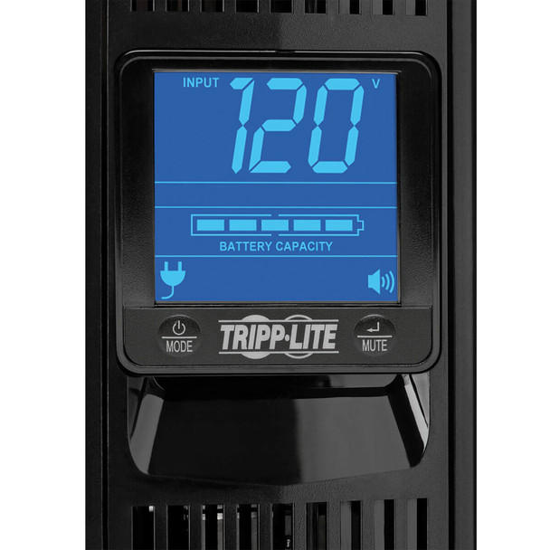 Tripp Lite Smartpro Lcd 120V 1.5Kva 900W Line-Interactive Ups, 2U Rack/Tower, Lcd Display, Usb, Db9 Serial 037332126146 Smart1500Lcd