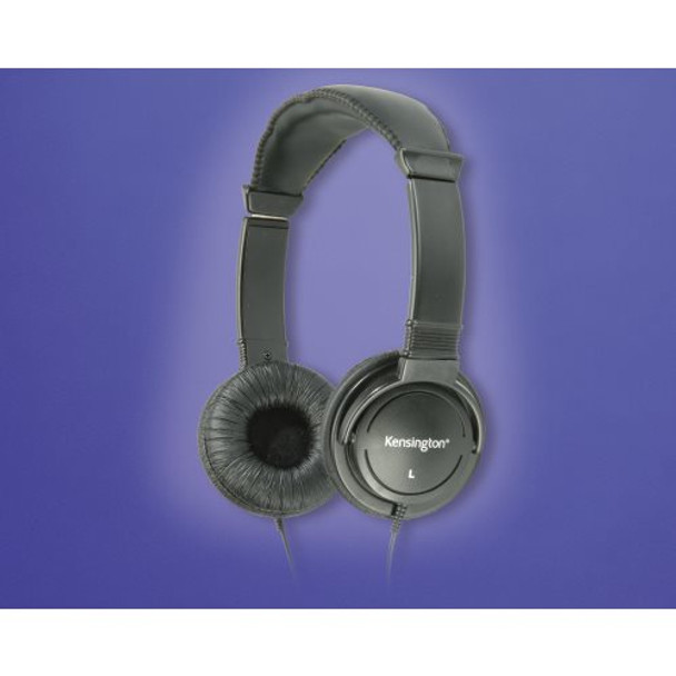 Kensington K33137 headphones/headset 3.5 mm connector Black 085896331377 33137