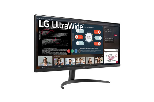 LG 34WP500-B computer monitor 86.4 cm (34") 2560 x 1080 pixels UltraWide Full HD LED Black 195174007716 34WP500-B