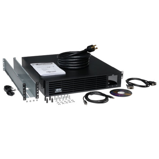 Tripp Lite SmartPro 120V 3kVA 2.88kW Line-Interactive Sine Wave UPS, Extended Run, SNMP, Webcard, 2U Rack/Tower, LCD, USB, DB9 Serial 037332144324 SMART3000RMXL2U