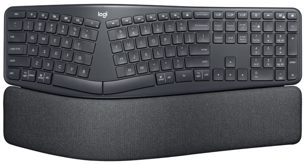 Logitech ERGO K860 keyboard RF Wireless + Bluetooth Graphite 097855151667 920-009166