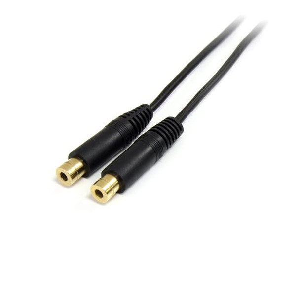 Startech.Com 6In Stereo Splitter Cable - 3.5Mm Male To 2X 3.5Mm Female 065030799836 Muy1Mff