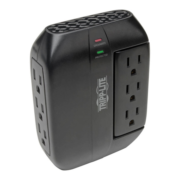 Tripp Lite Protect It! Surge Protector with 6 Rotatable Outlets, Direct-Plug In, 1500 Joules 037332138231 SWIVEL6