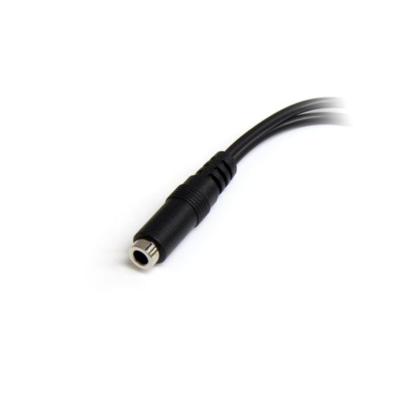 Startech.Com 3.5Mm 4 Position To 2X 3 Position 3.5Mm Headset Splitter Adapter - F/M 065030843836 Muyhsfmm