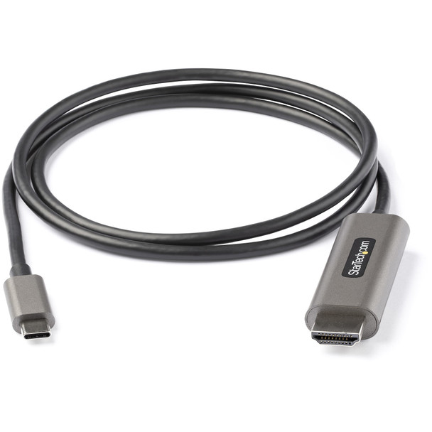 Startech.Com 3Ft (1M) Usb C To Hdmi Cable 4K 60Hz W/ Hdr10 - Ultra Hd Usb Type-C To 4K Hdmi 2.0B Video Adapter Cable - Usb-C To Hdmi Hdr Monitor/Display Converter - Dp 1.4 Alt Mode Hbr3 065030888950 Cdp2Hdmm1Mh