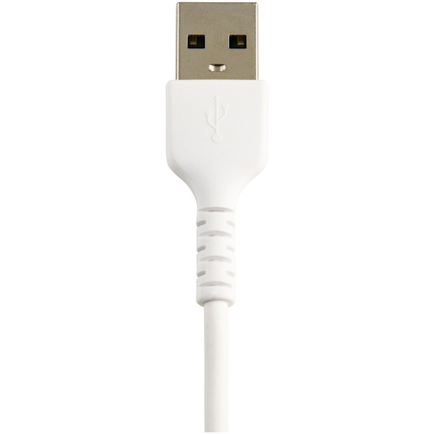 StarTech.com 15cm Durable USB A to Lightning Cable - White USB Type A to Lightning Connector Charge & Sync Power Cord - Rugged w/Aramid Fiber - Apple MFI Certified - iPad Air iPhone 12 065030891721 RUSBLTMM15CMW