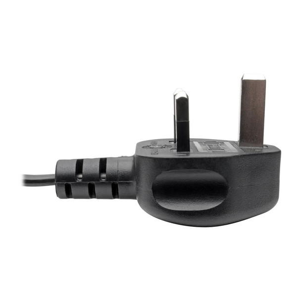 Tripp Lite Standard U.K. Computer Power Cord, 2.5A (C7 to BS 1363 U.K. Plug), 1.8 m 037332205438 P061-006