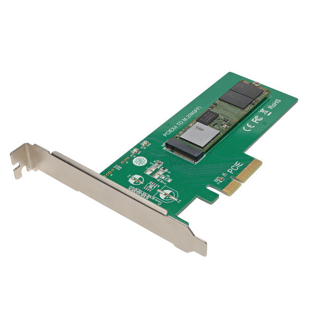 Tripp Lite M.2 NGFF PCIe SSD (M-Key) PCI Express (x4) Card 037332201287 PCE-1M2-PX4