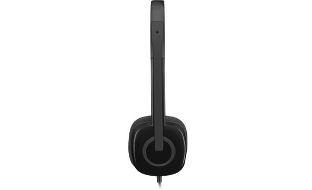 Logitech H150 Stereo Headset Head-band 3.5 mm connector Black 097855112866 981-000587
