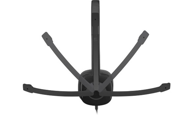 Logitech H150 Stereo Headset Head-band 3.5 mm connector Black 097855112866 981-000587