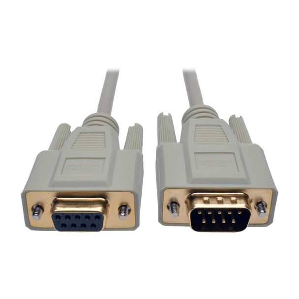 Tripp Lite Serial DB9 Serial Extension Cable, Straight Through (DB9 M/F), 1.83 m 037332012388 P520-006