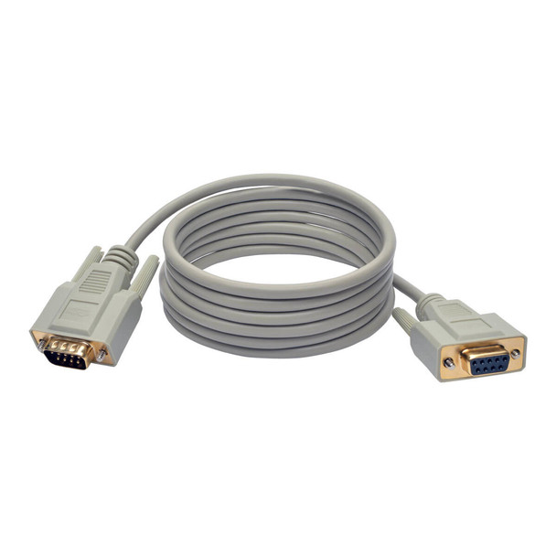 Tripp Lite Serial DB9 Serial Extension Cable, Straight Through (DB9 M/F), 1.83 m 037332012388 P520-006