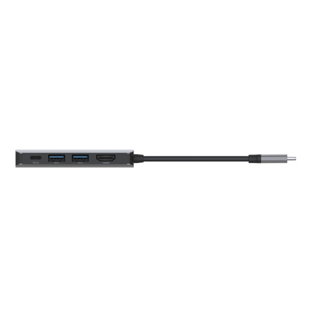 Belkin AVC006btSGY USB 3.2 Gen 1 (3.1 Gen 1) Type-C 5000 Mbit/s Silver 745883819805 AVC006BTSGY