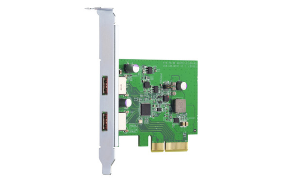 QNAP QXP-10G2U3A interface cards/adapter Internal USB 3.2 Gen 2 (3.1 Gen 2) 885022020133 QXP-10G2U3A