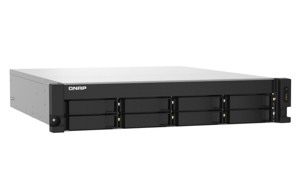 QNAP TS-832PXU-RP NAS Rack (2U) Ethernet LAN Black AL324 885022020164 TS-832PXU-RP-4G-US