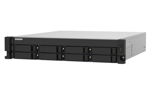 QNAP TS-832PXU-RP NAS Rack (2U) Ethernet LAN Black AL324 885022020164 TS-832PXU-RP-4G-US