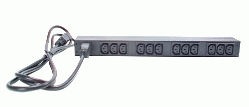 Apc Basic Rack Pdu Power Distribution Unit (Pdu) 12 Ac Outlet(S) 0U/1U Black 731304213055 Ap9565