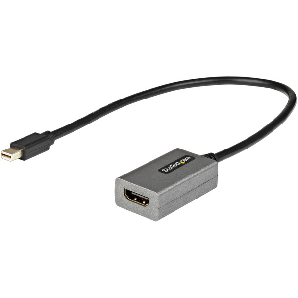 Startech.Com Mini Displayport To Hdmi Adapter - Mdp To Hdmi Adapter Dongle - 1080P - Mini Displayport 1.2 To Hdmi Monitor/Display - Mini Dp To Hdmi Video Converter - 12" Long Attached Cable 065030888929 Mdp2Hdec