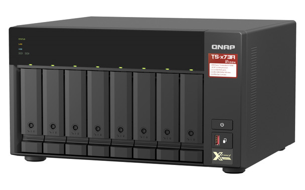 QNAP TS-873A NAS Tower Ethernet LAN Anthracite V1500B 885022020911 TS-873A-8G-US