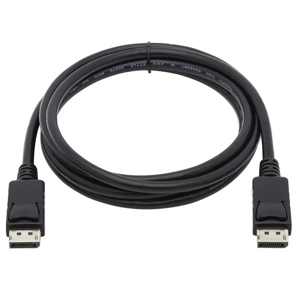 Tripp Lite Safe-IT High-Speed DisplayPort Antibacterial Cable with Latching Connectors (M/M), UHD 4K 60 Hz, 1.83 m 037332261106 P580AB-006