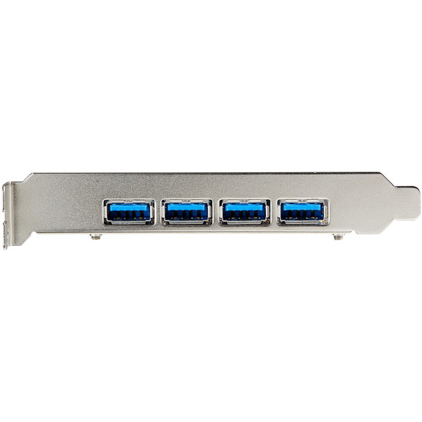 Startech.Com 4-Port Usb Pcie Card - 10Gbps Usb 3.1/3.2 Gen 2 Type-A Pci Express Expansion Card With 2 Controllers - 4X Usb-A - Usb Pcie Add-On Adapter Card - Windows/Mac/Linux 065030887410 Pexusb314A2V2