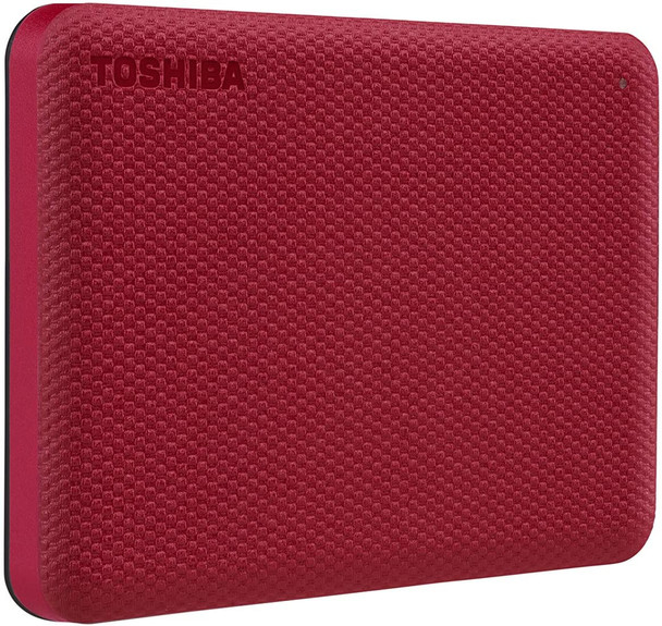 Toshiba Canvio Advance External Hard Drive 2 Gb Red 723844000684 Hdtca20Xk3Aa