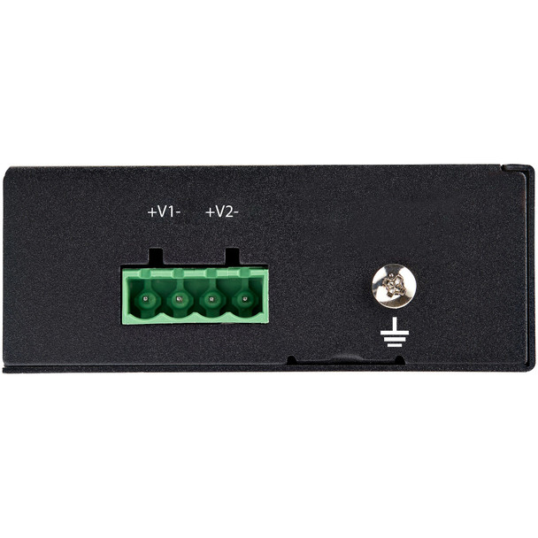 StarTech.com Industrial Gigabit Ethernet PoE Injector - 30W 802.3at PoE+ Midspan 48V-56VDC DIN Rail Power Over Ethernet Injector Adapter - -40C to +75C Cameras/Sensors/WiFi Access 065030891363 POEINJ30W