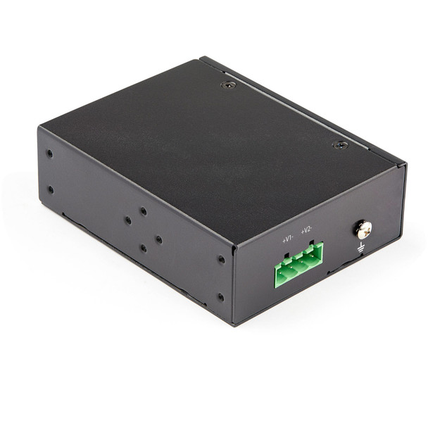 StarTech.com Industrial Gigabit Ethernet PoE Injector - 30W 802.3at PoE+ Midspan 48V-56VDC DIN Rail Power Over Ethernet Injector Adapter - -40C to +75C Cameras/Sensors/WiFi Access 065030891363 POEINJ30W