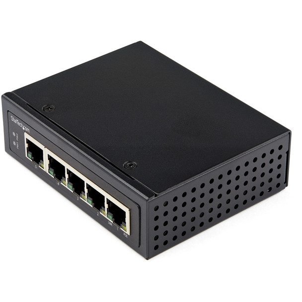 Startech.Com Industrial 5 Port Gigabit Poe Switch - 30W - Power Over Ethernet Switch - Hardened Gbe Poe+ Unmanaged Switch - Rugged High Power Gigabit Network Switch Ip-30/-40 C To 75 C 065030889629 Iesc1G50Up