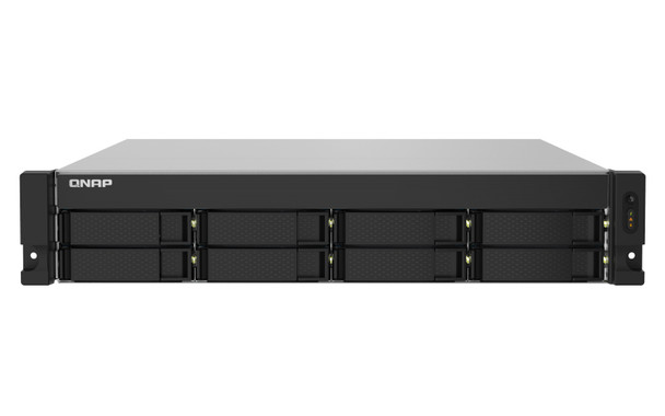 Qnap Ts-832Pxu Nas Rack (2U) Ethernet Lan Aluminium, Black Al324 885022020171 Ts-832Pxu-4G-Us