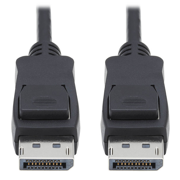 Tripp Lite DisplayPort 1.4 Cable with Latching Connectors - 8K UHD, HDR, 4:2:0, HDCP 2.2, M/M, Black, 1.83 m 037332255129 P580-006-V4