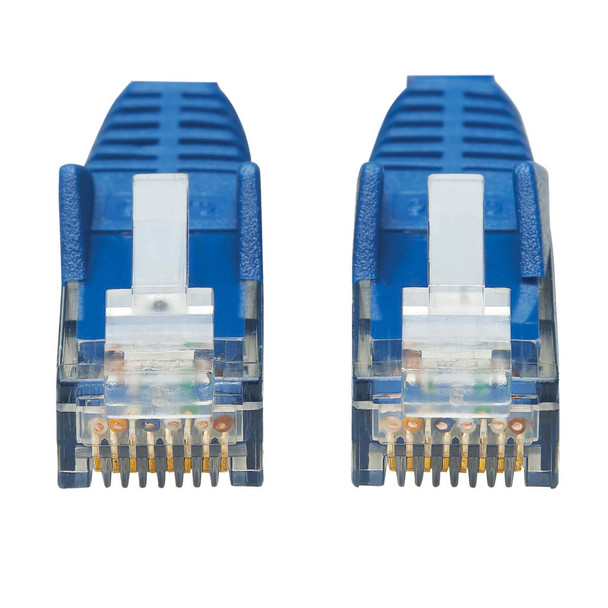 Tripp Lite Cat6 UTP Patch Cable, PoE, Gigabit, Snagless, CMR-LP (RJ45 M/M), Blue, 3.05 m 037332242471 N201P-010-BL