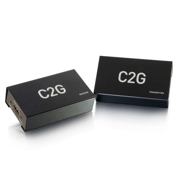 C2G 60180 Av Extender Av Transmitter & Receiver Black 757120601807 60180