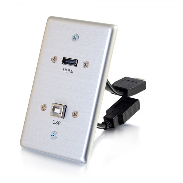 C2G 39874 wall plate/switch cover Aluminium 757120398745 39874