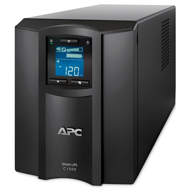 Apc Smc1500C Uninterruptible Power Supply (Ups) Line-Interactive 1.44 Kva 900 W 8 Ac Outlet(S) 731304322764 Smc1500C