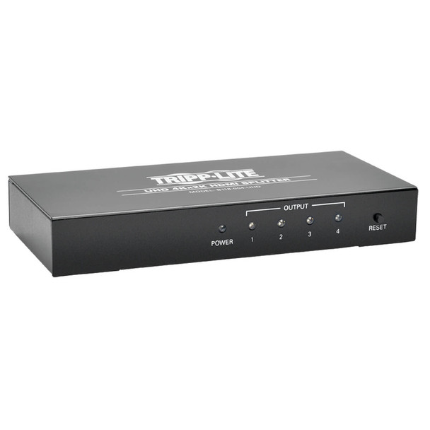 Tripp Lite B118-004-UHD video splitter HDMI 4x HDMI 037332183897 B118-004-UHD