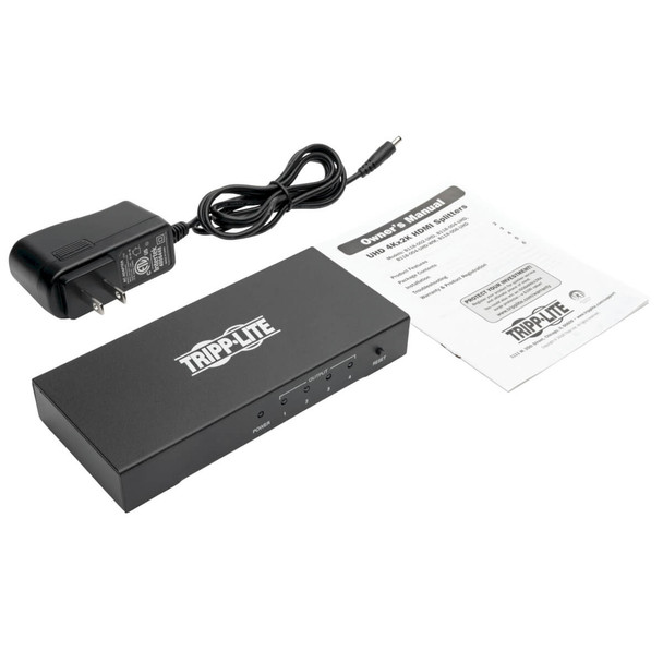 Tripp Lite B118-004-UHD video splitter HDMI 4x HDMI 037332183897 B118-004-UHD