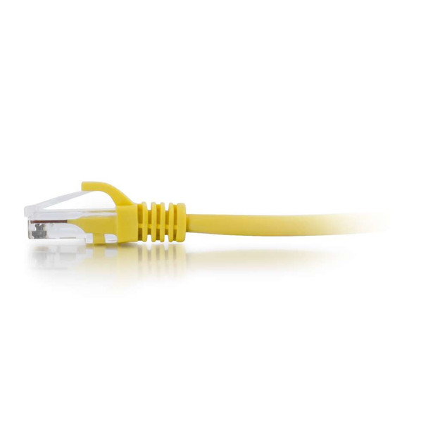 C2G 6" Cat6 networking cable Yellow 0.15 m U/UTP (UTP) 757120009566 00956